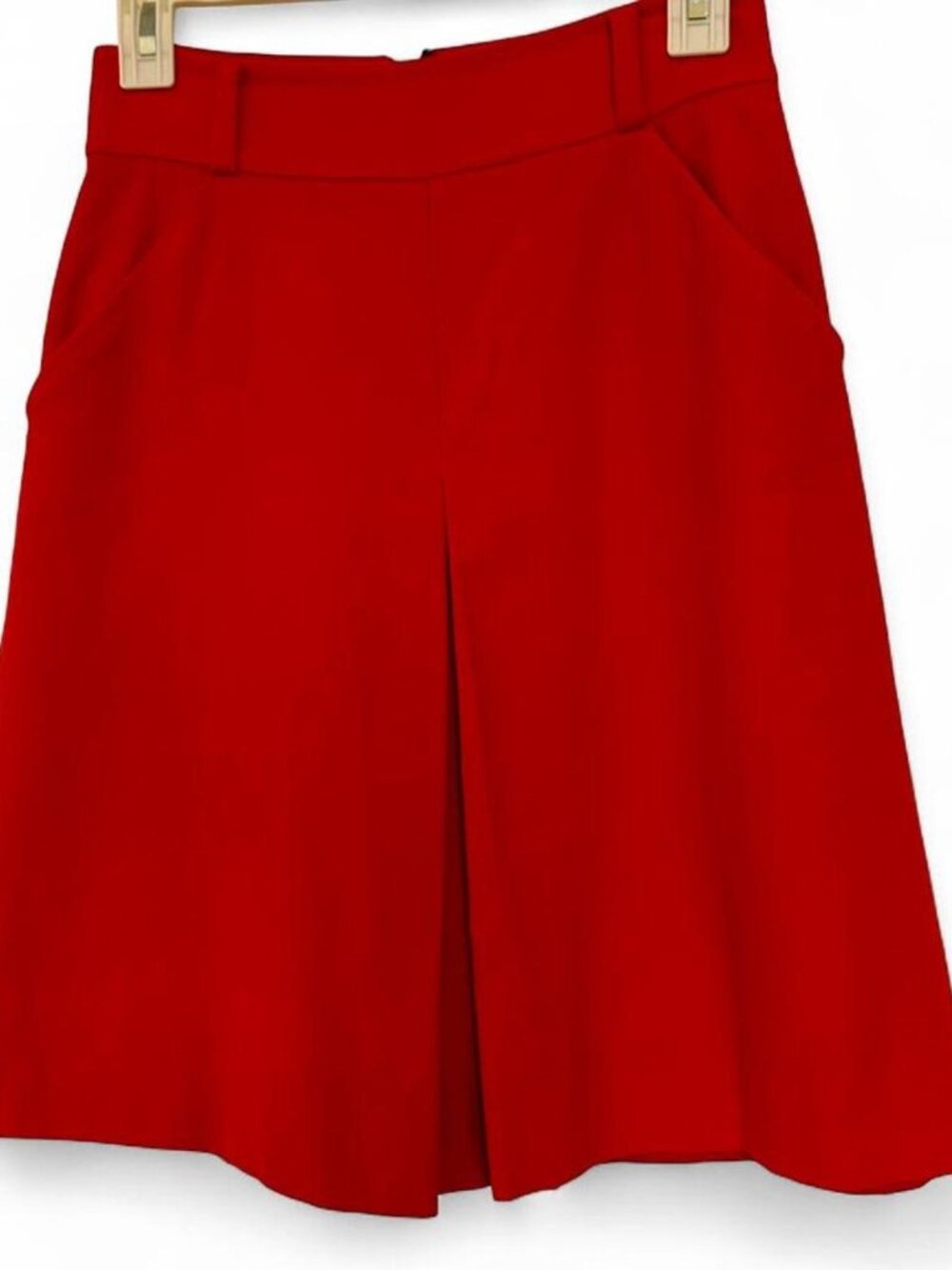 Kate Spade Skirt the Rules Red Orange Skirt